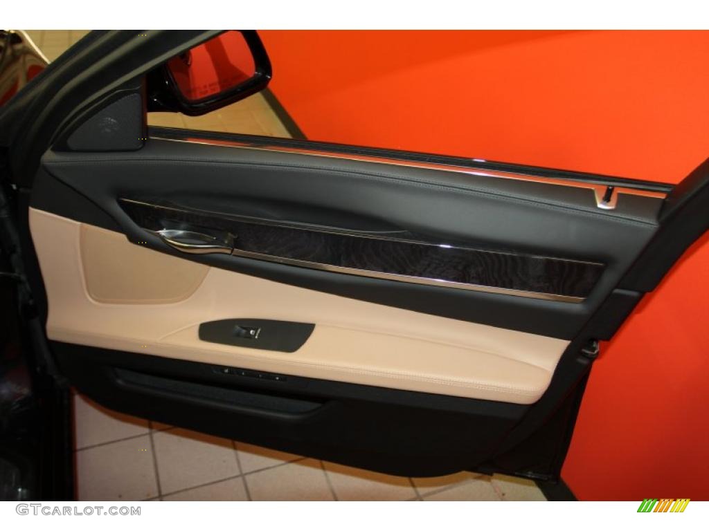 2011 7 Series 750i Sedan - Carbon Black Metallic / Saddle/Black Nappa Leather photo #45