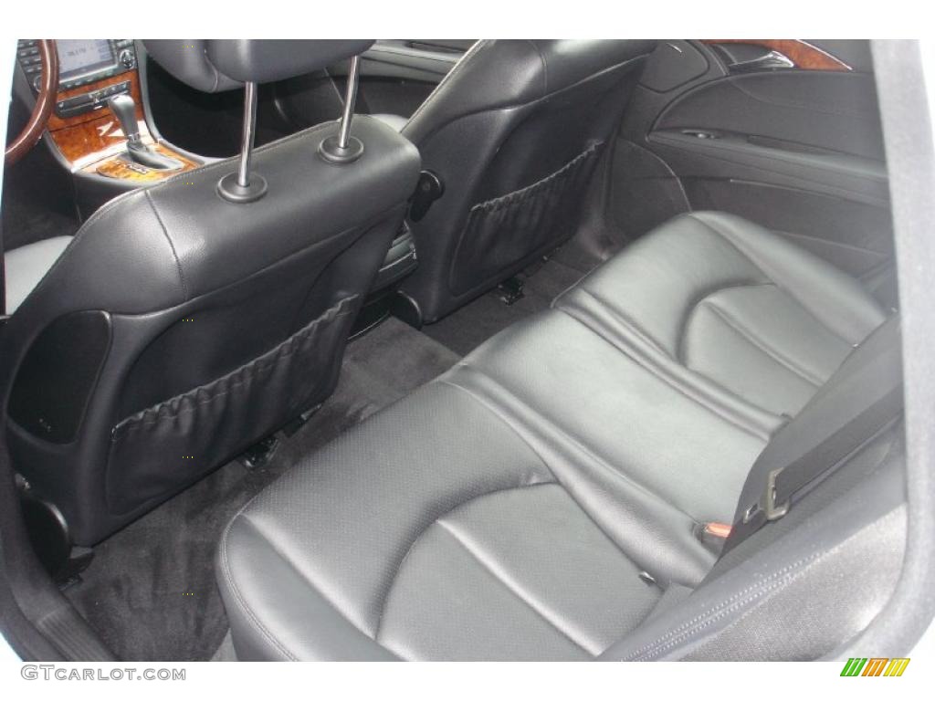 Black Interior 2008 Mercedes-Benz E 350 4Matic Wagon Photo #40907641