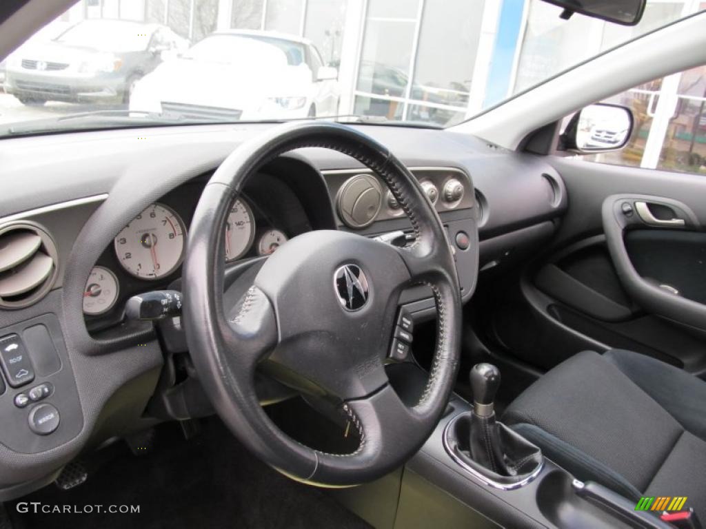 Ebony Interior 2006 Acura RSX Sports Coupe Photo #40907897