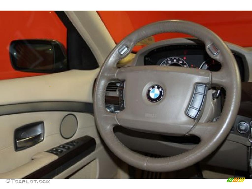 2007 7 Series 750Li Sedan - Sterling Grey Metallic / Beige photo #2