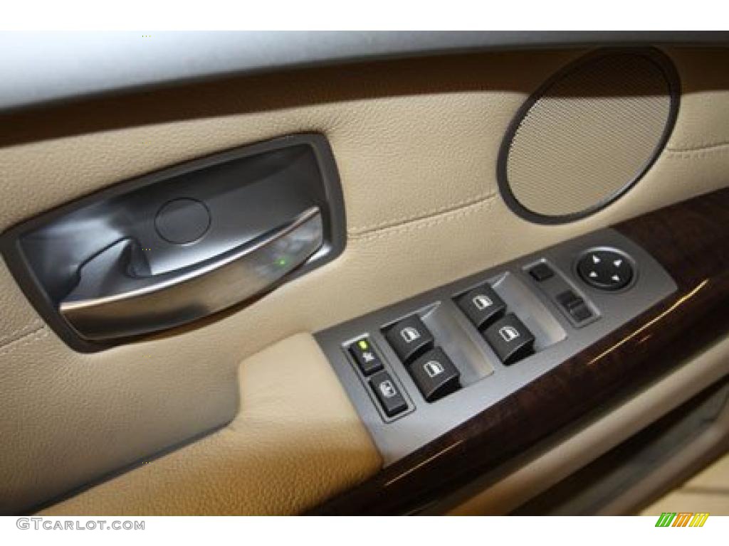 2007 7 Series 750Li Sedan - Sterling Grey Metallic / Beige photo #16