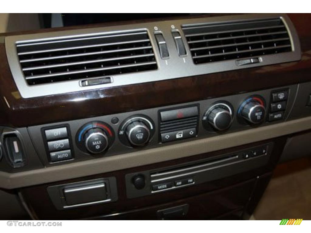 2007 7 Series 750Li Sedan - Sterling Grey Metallic / Beige photo #19