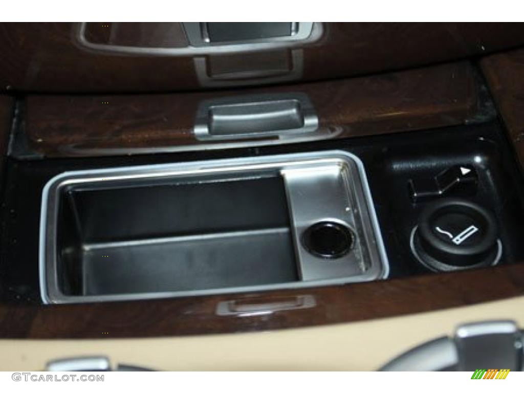 2007 7 Series 750Li Sedan - Sterling Grey Metallic / Beige photo #22