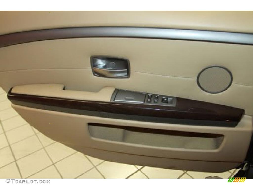 2007 7 Series 750Li Sedan - Sterling Grey Metallic / Beige photo #31
