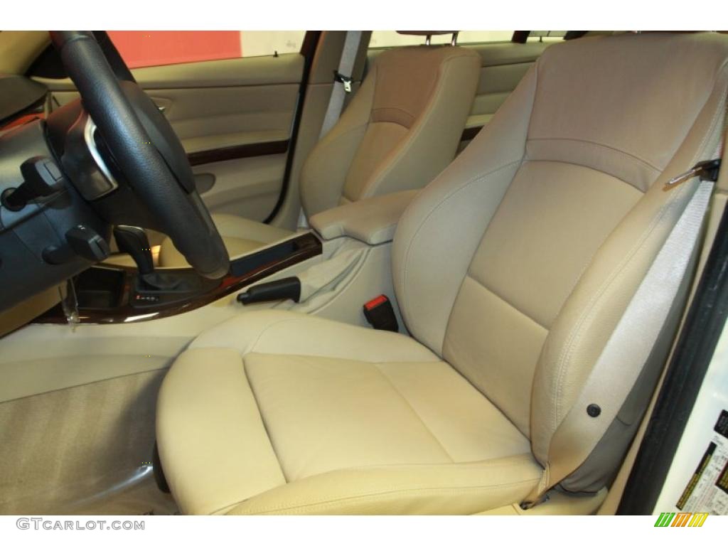 2010 3 Series 335i Sedan - Alpine White / Beige photo #4