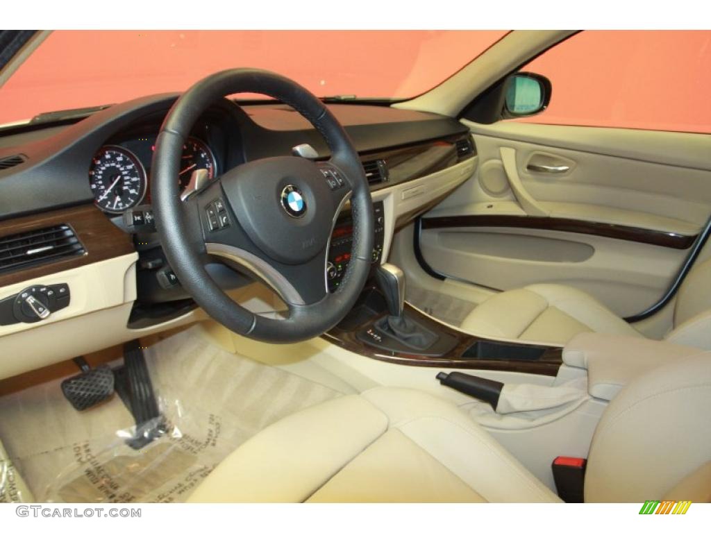 Beige Interior 2010 BMW 3 Series 335i Sedan Photo #40910885