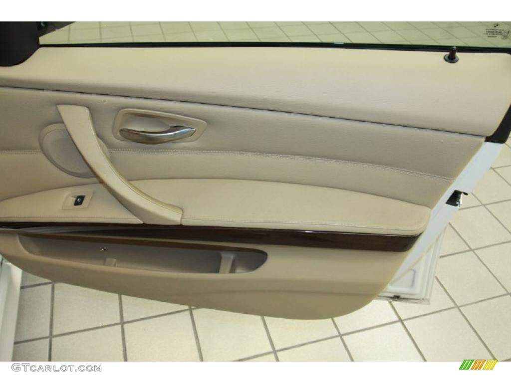 2010 3 Series 335i Sedan - Alpine White / Beige photo #14