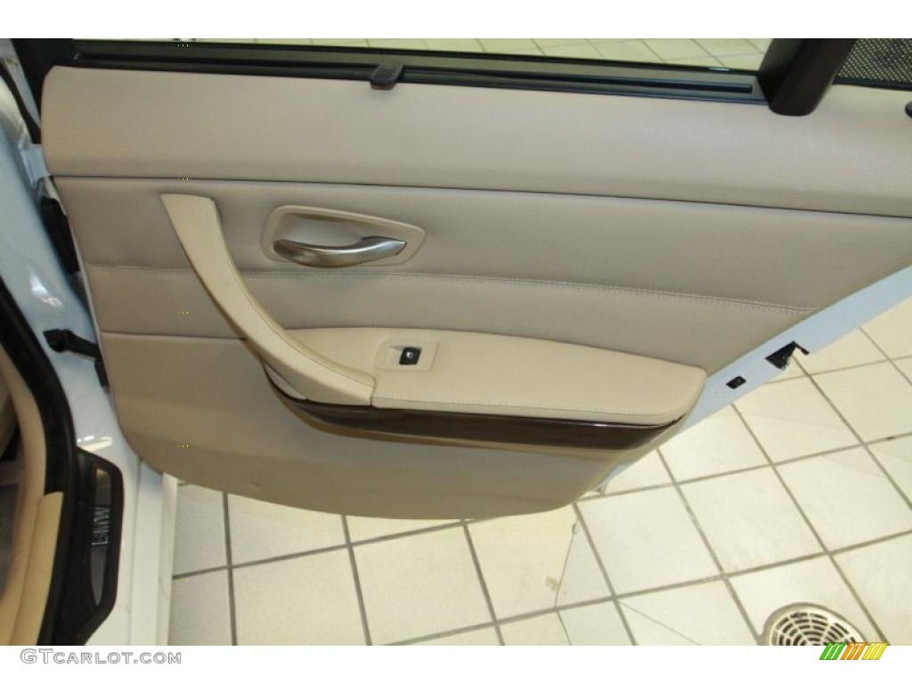 2010 3 Series 335i Sedan - Alpine White / Beige photo #16