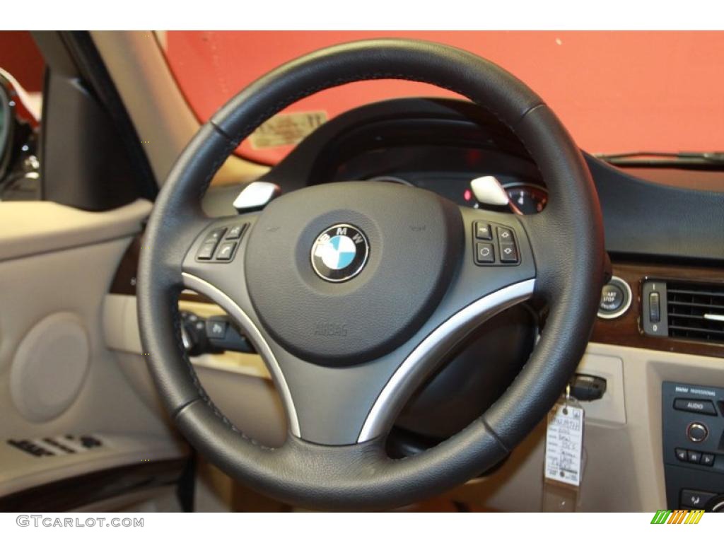 2010 3 Series 335i Sedan - Alpine White / Beige photo #27
