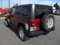 2011 Deep Cherry Red Jeep Wrangler Unlimited Sport 4x4  photo #2