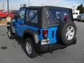 2011 Cosmos Blue Jeep Wrangler Sport 4x4  photo #2