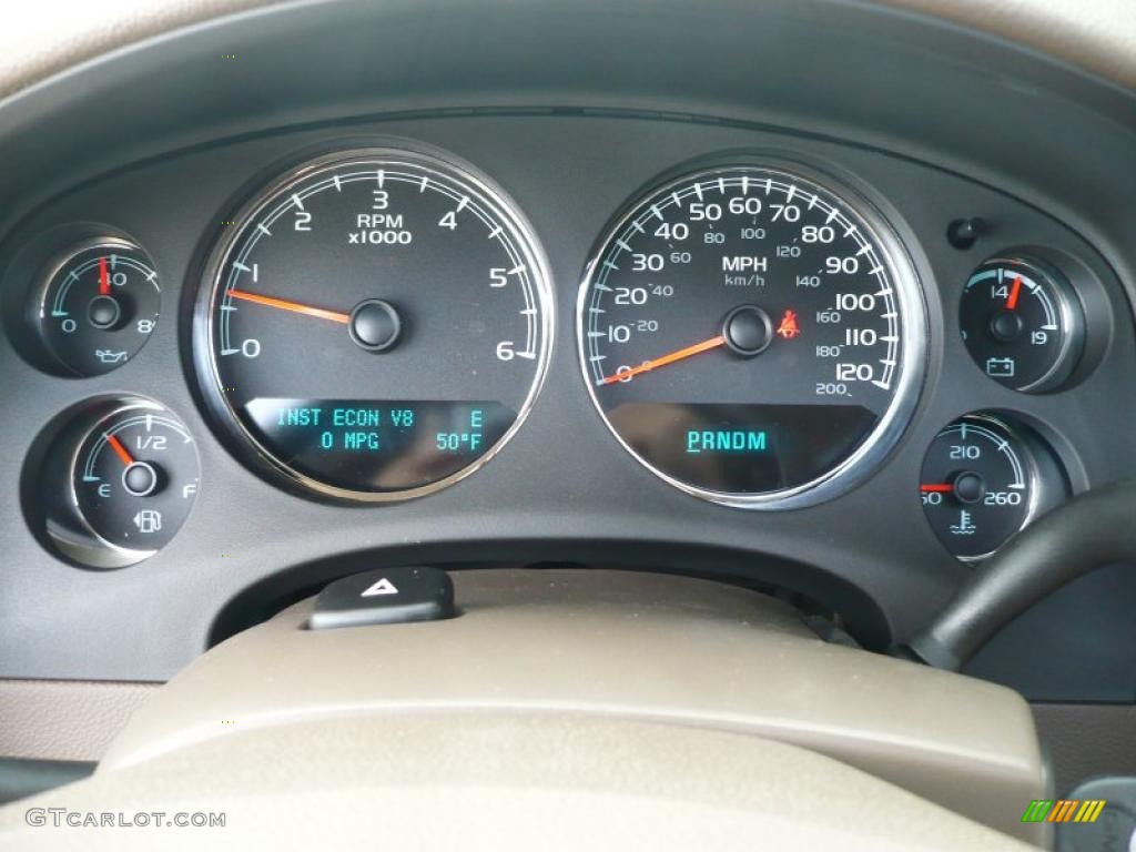 2011 GMC Yukon SLT 4x4 Gauges Photo #40913333