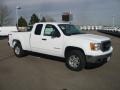 2011 Summit White GMC Sierra 1500 SLE Extended Cab 4x4  photo #1