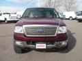 Dark Toreador Red Metallic - F150 Lariat SuperCrew 4x4 Photo No. 2