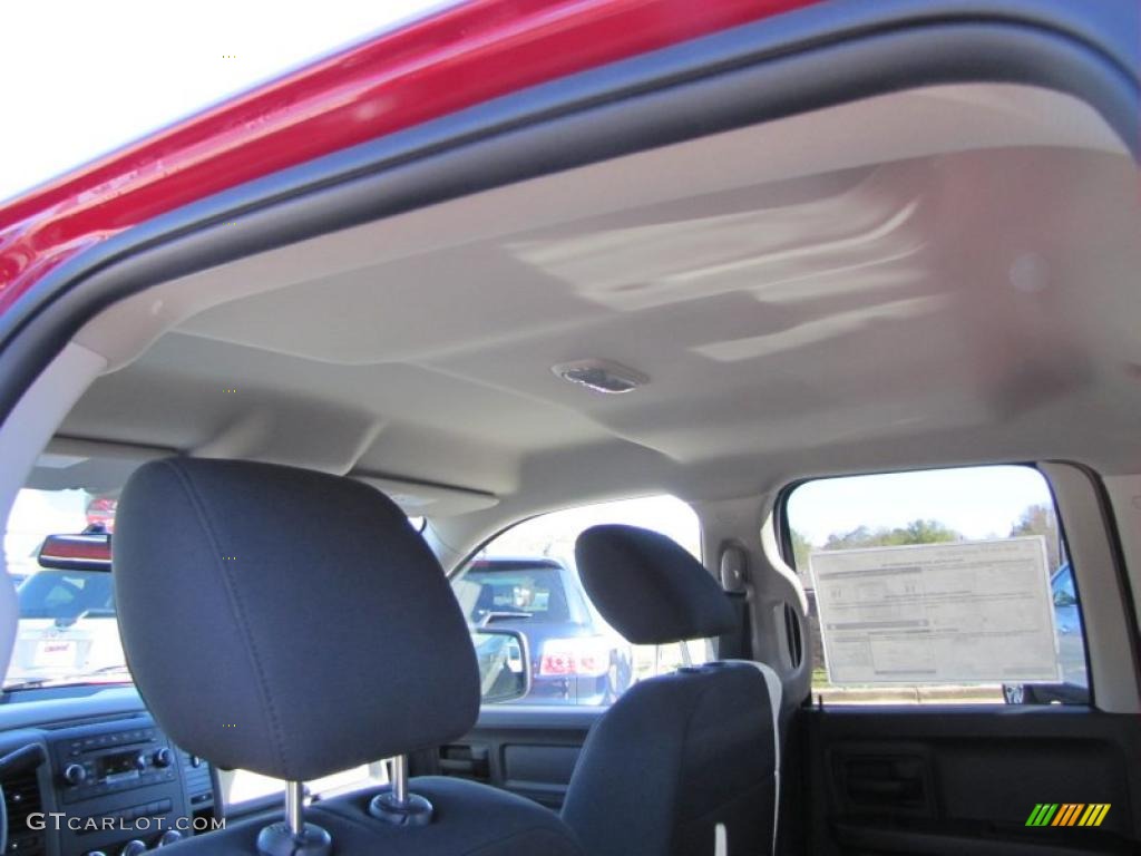 2011 Ram 1500 ST Quad Cab - Deep Cherry Red Crystal Pearl / Dark Slate Gray/Medium Graystone photo #12