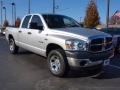 2008 Bright Silver Metallic Dodge Ram 1500 SXT Quad Cab 4x4  photo #2