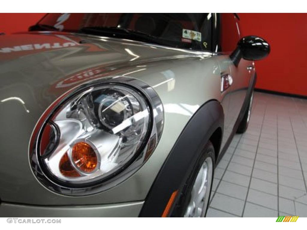 2008 Cooper S Hardtop - Sparkling Silver Metallic / Lounge Redwood photo #11