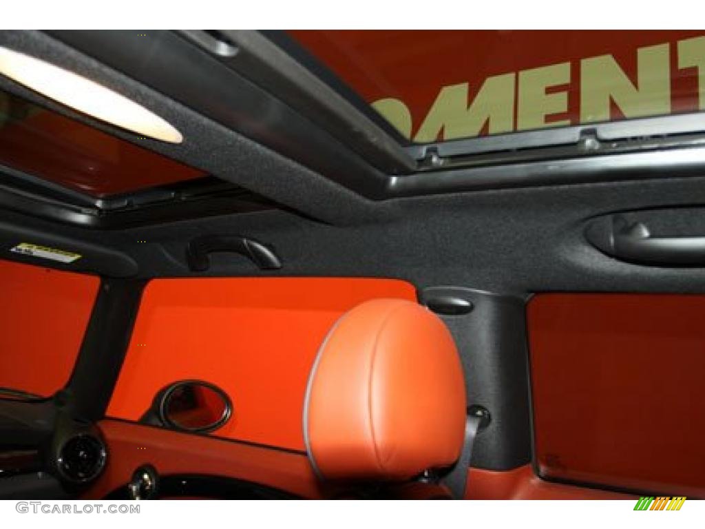 2008 Cooper S Hardtop - Sparkling Silver Metallic / Lounge Redwood photo #18