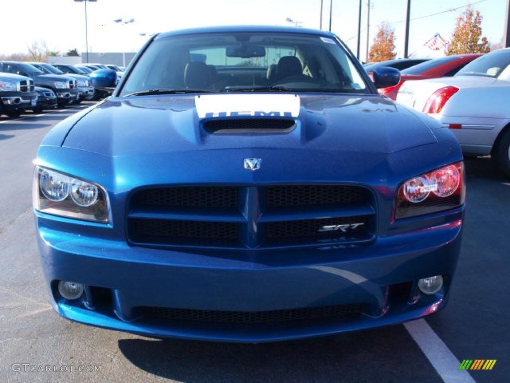 Deep Water Blue Pearl 2009 Dodge Charger SRT-8 Super Bee Exterior Photo #40917221