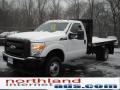 Oxford White - F350 Super Duty XL Regular Cab 4x4 Chassis Photo No. 2