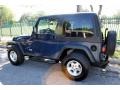 2002 Patriot Blue Pearl Jeep Wrangler Sport 4x4  photo #7