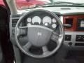 Medium Slate Gray 2007 Dodge Ram 1500 Laramie Mega Cab 4x4 Steering Wheel