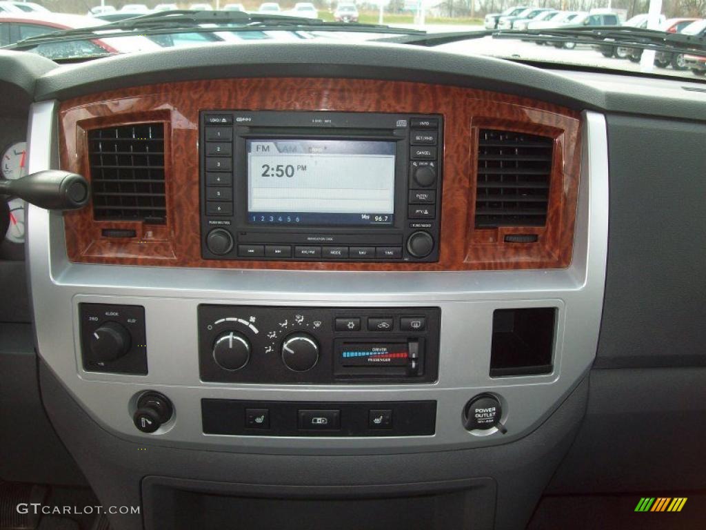 2007 Dodge Ram 1500 Laramie Mega Cab 4x4 Controls Photo #40918577
