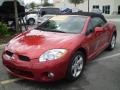 2008 Rave Red Mitsubishi Eclipse Spyder GS  photo #1