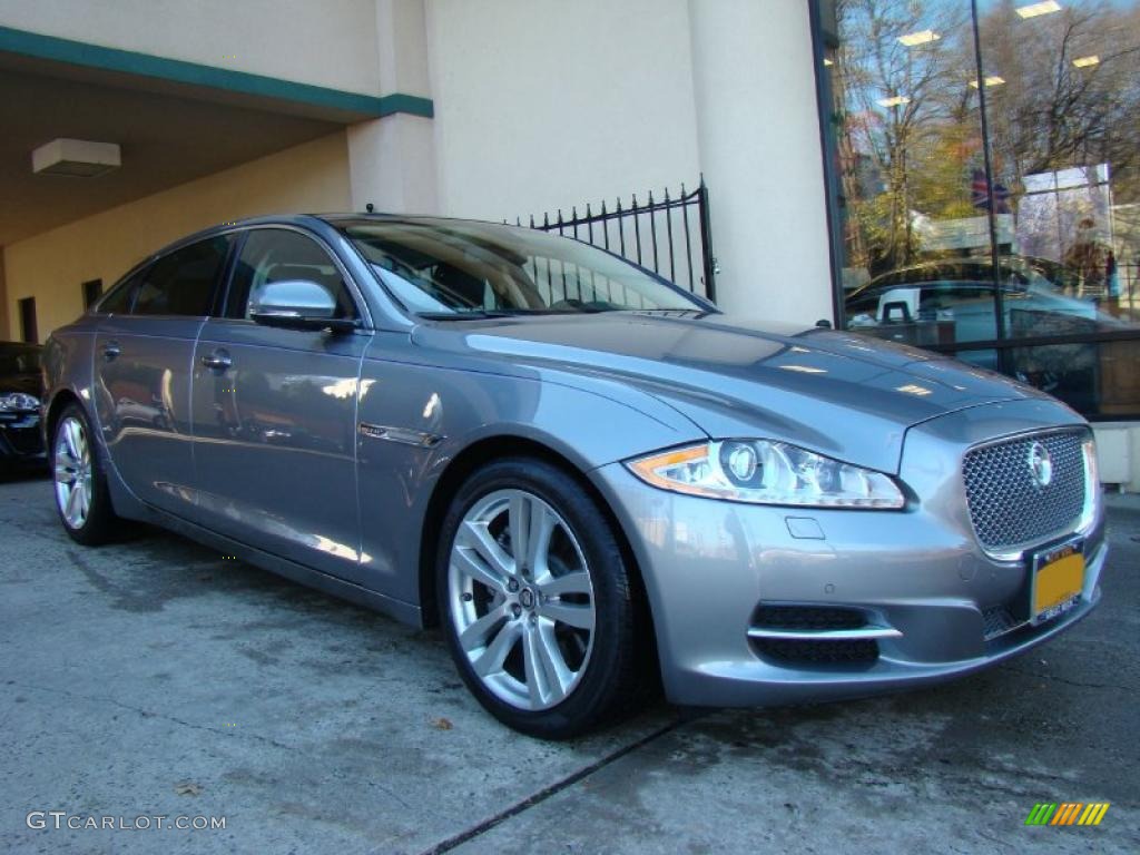 Lunar Grey Metallic 2011 Jaguar XJ XJL Exterior Photo #40919129