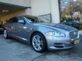 2011 Lunar Grey Metallic Jaguar XJ XJL  photo #4