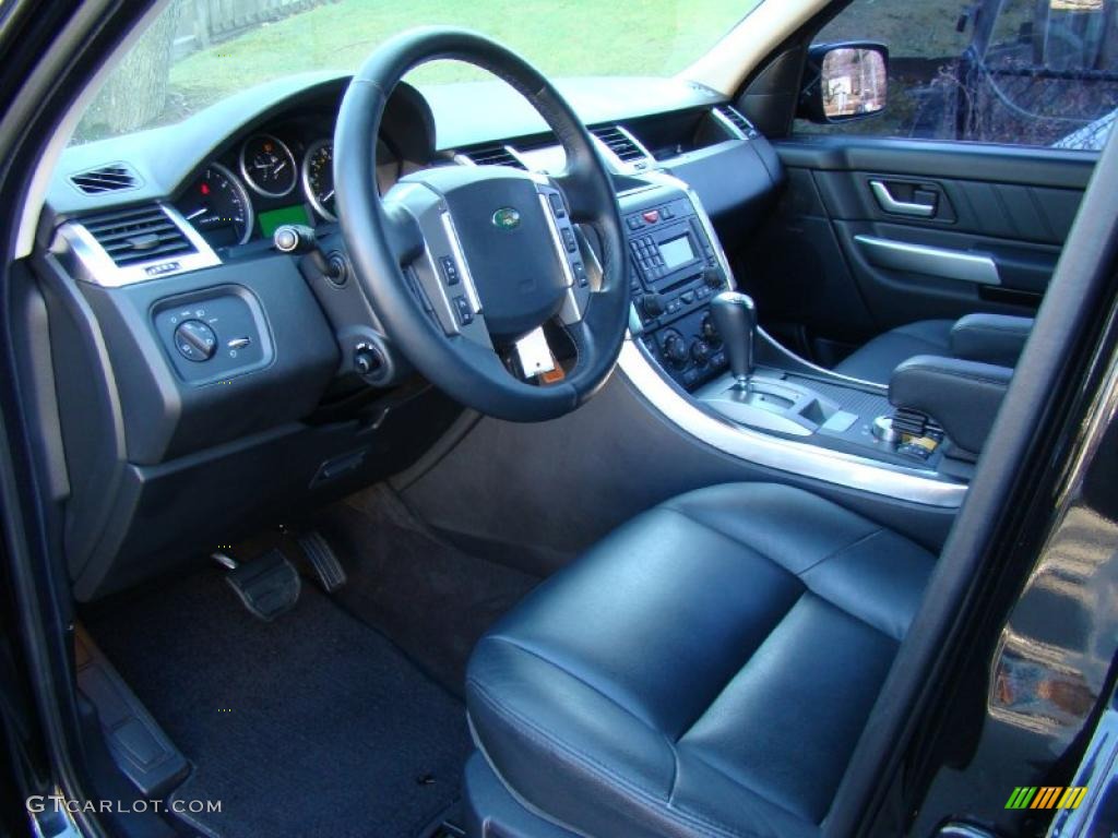 Ebony/Ebony Interior 2009 Land Rover Range Rover Sport HSE Photo #40920193