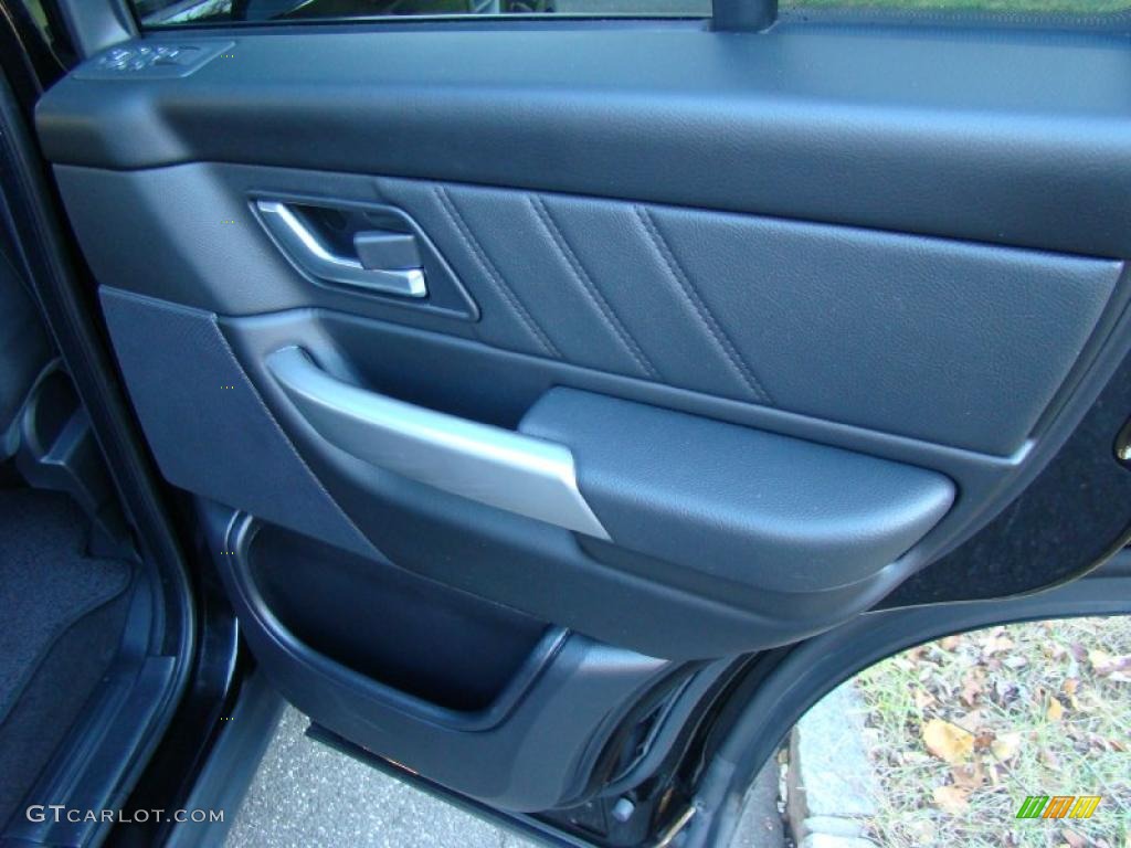 2009 Land Rover Range Rover Sport HSE Ebony/Ebony Door Panel Photo #40920325