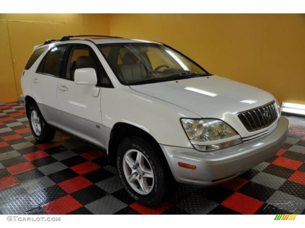 2001 RX 300 AWD - White Gold Crystal / Ivory photo #1
