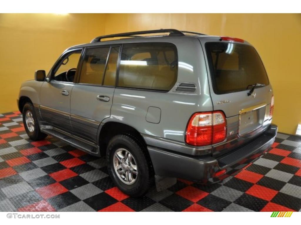 2001 LX 470 - Riverrock Green Metallic / Gray photo #3