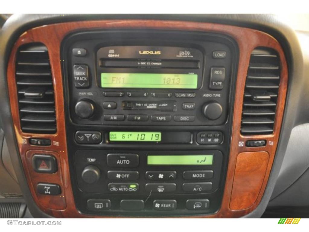 2001 LX 470 - Riverrock Green Metallic / Gray photo #7
