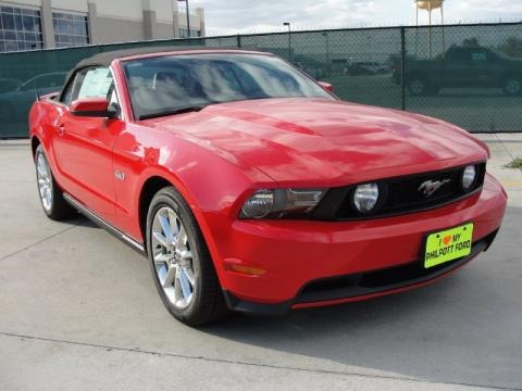 2011 Ford Mustang GT Premium Convertible Data, Info and Specs
