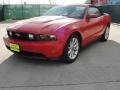 2011 Race Red Ford Mustang GT Premium Convertible  photo #7