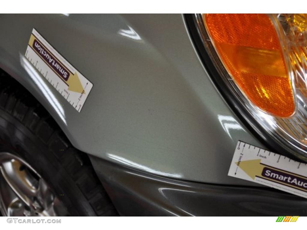 2001 LX 470 - Riverrock Green Metallic / Gray photo #22