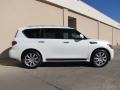 2011 Moonlight White Infiniti QX 56  photo #8