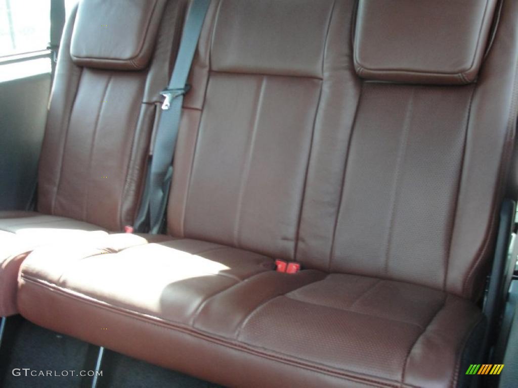 Chaparral Leather Interior 2011 Ford Expedition EL King Ranch 4x4 Photo #40923821