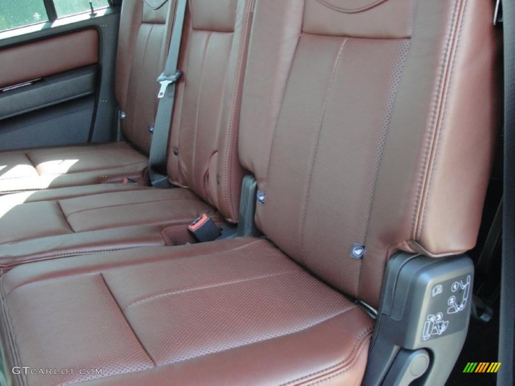Chaparral Leather Interior 2011 Ford Expedition EL King Ranch 4x4 Photo #40923853
