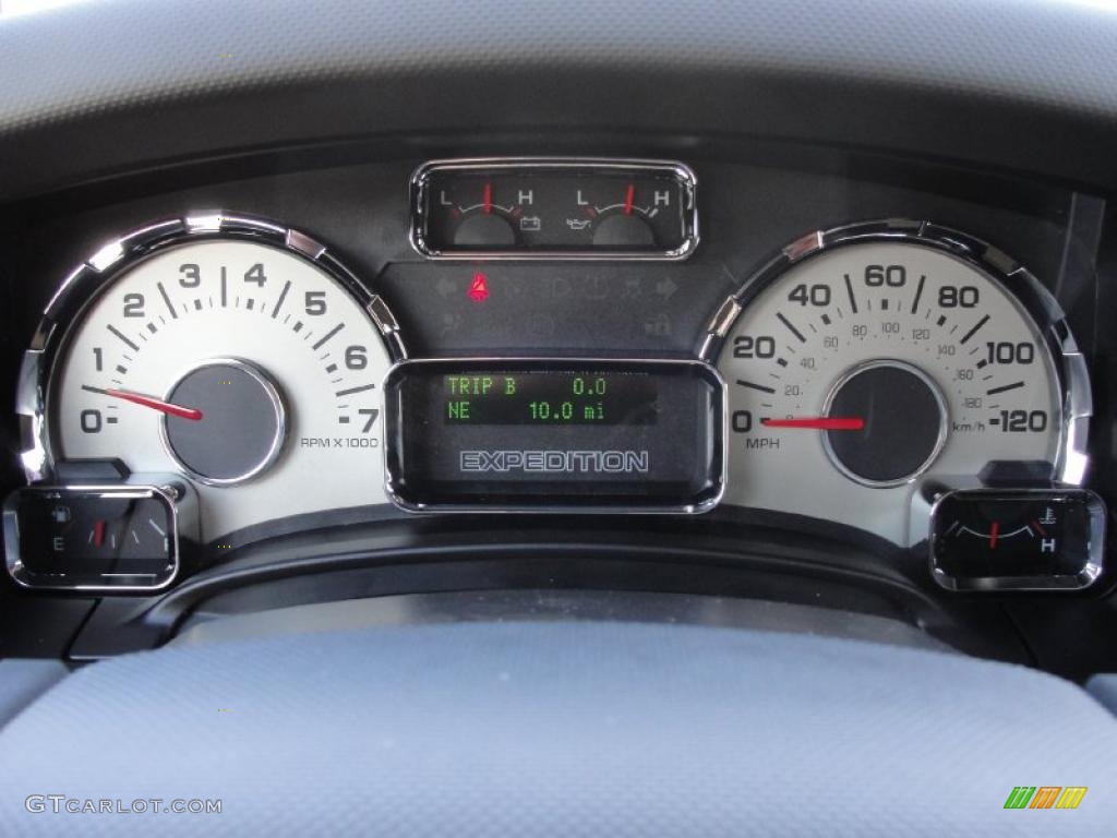 2011 Ford Expedition EL King Ranch 4x4 Gauges Photo #40924100