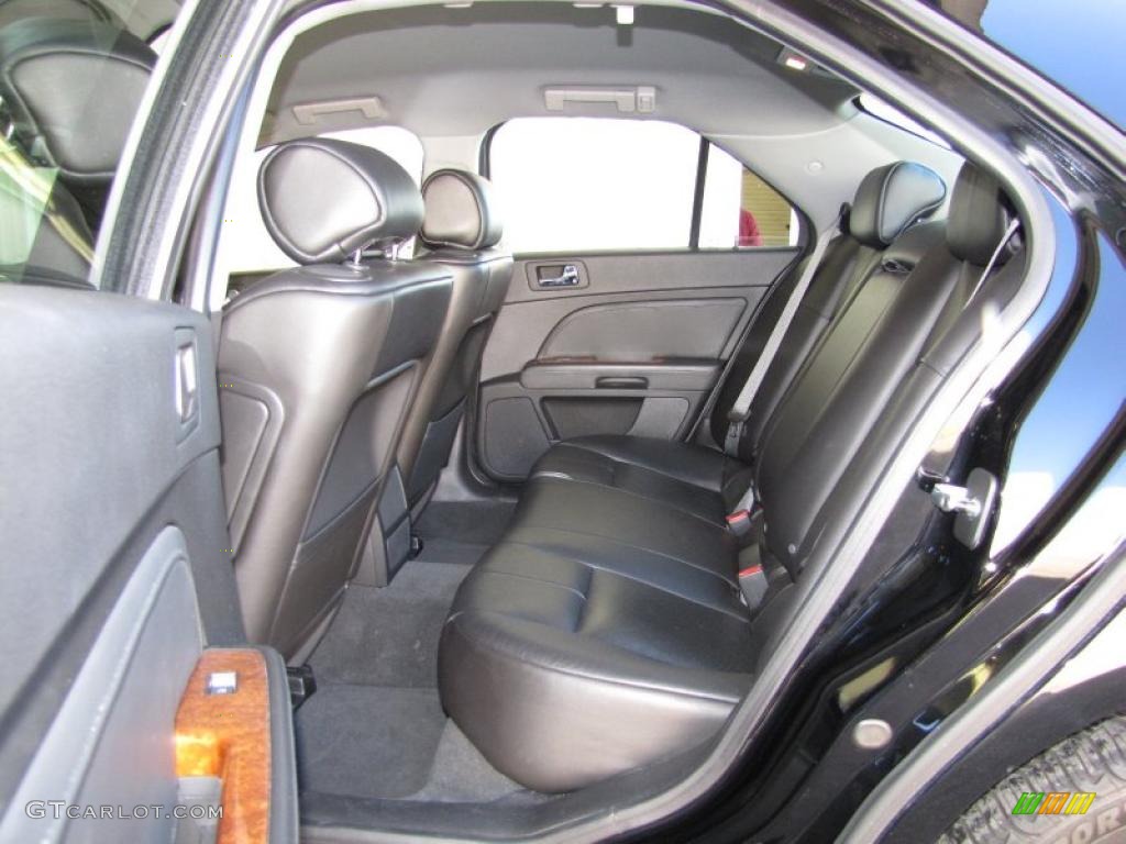 Ebony Interior 2008 Cadillac STS V6 Photo #40924356