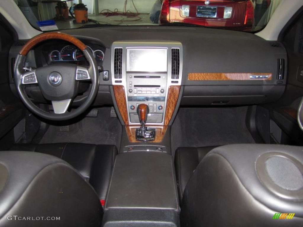 Ebony Interior 2008 Cadillac STS V6 Photo #40924388