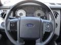Charcoal Black 2011 Ford Expedition EL Limited Steering Wheel