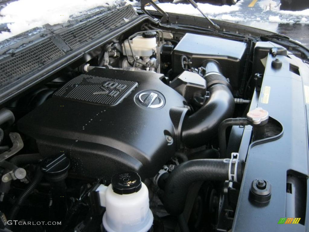 2007 Nissan Titan SE Crew Cab 4x4 Engine Photos