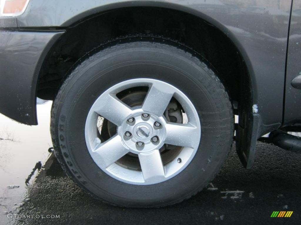 2007 Titan SE Crew Cab 4x4 - Granite / Steel Gray photo #19