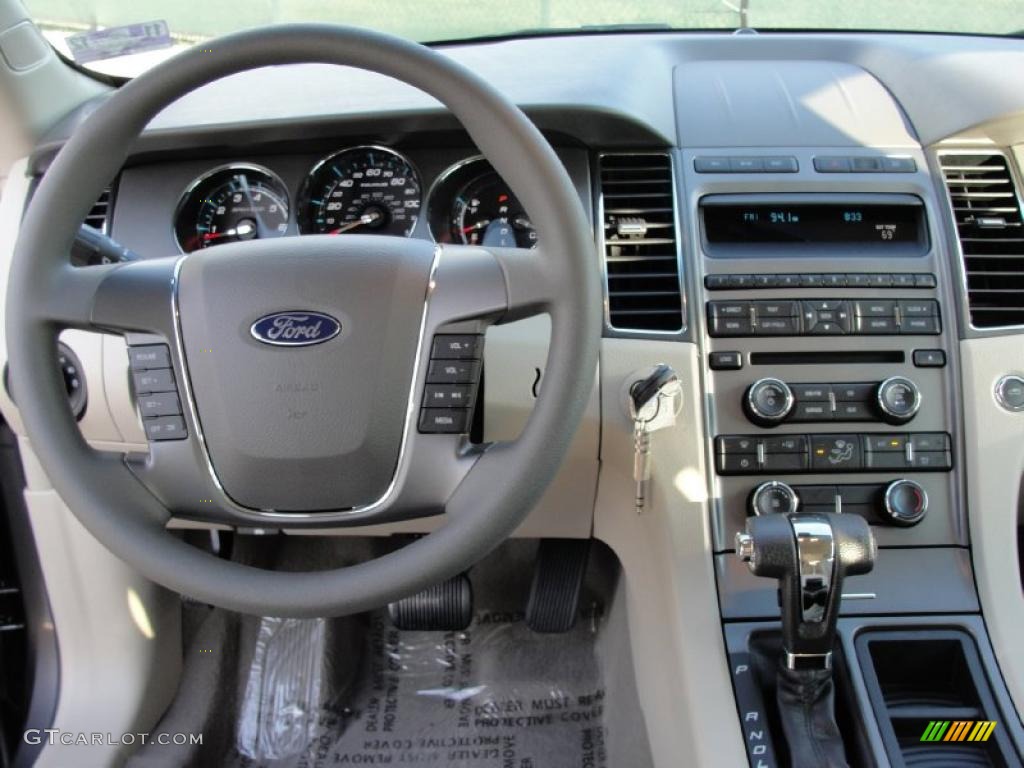 2011 Ford Taurus SE Light Stone Dashboard Photo #40927142