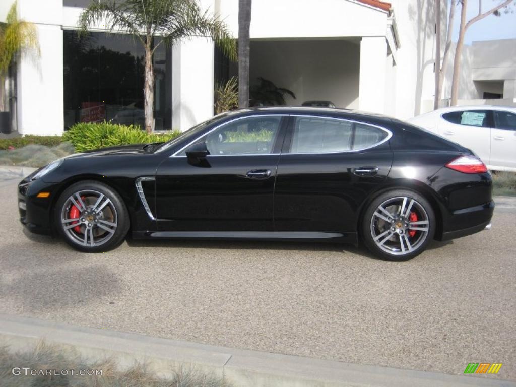 Black 2011 Porsche Panamera Turbo Exterior Photo #40928326