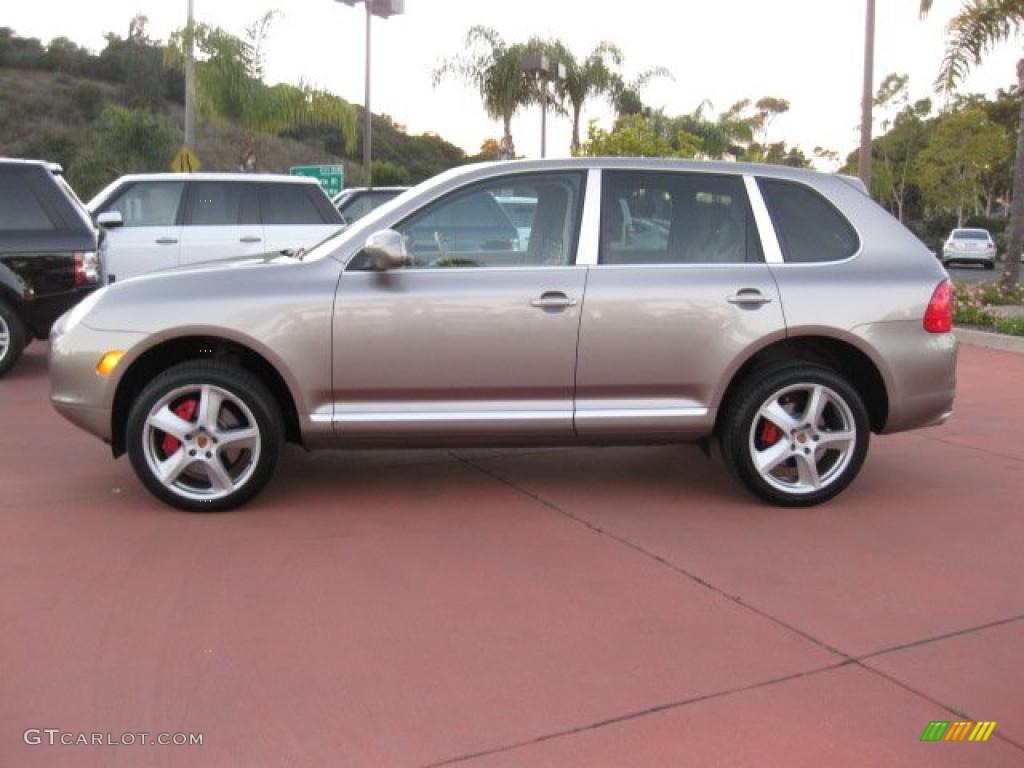 Titanium Metallic 2004 Porsche Cayenne Turbo Exterior Photo #40928666